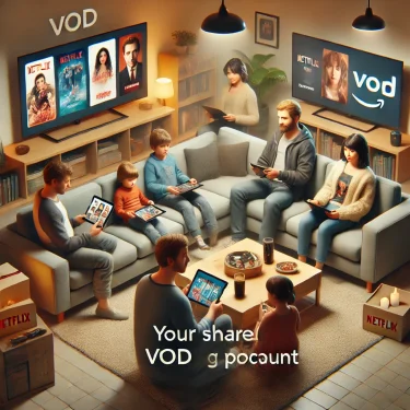 VODサービスを家族で楽しむための視聴共有機能とは？