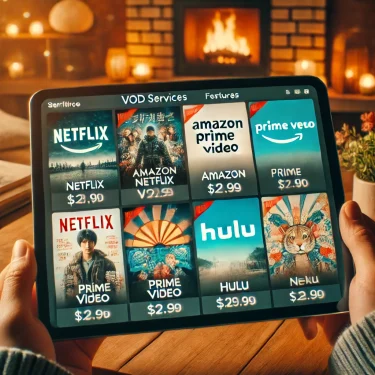 人気の動画配信サービスを徹底比較：機能、作品数、使い勝手